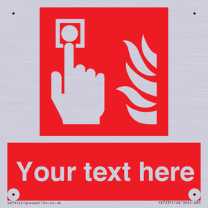 Custom Fire Alarm call point